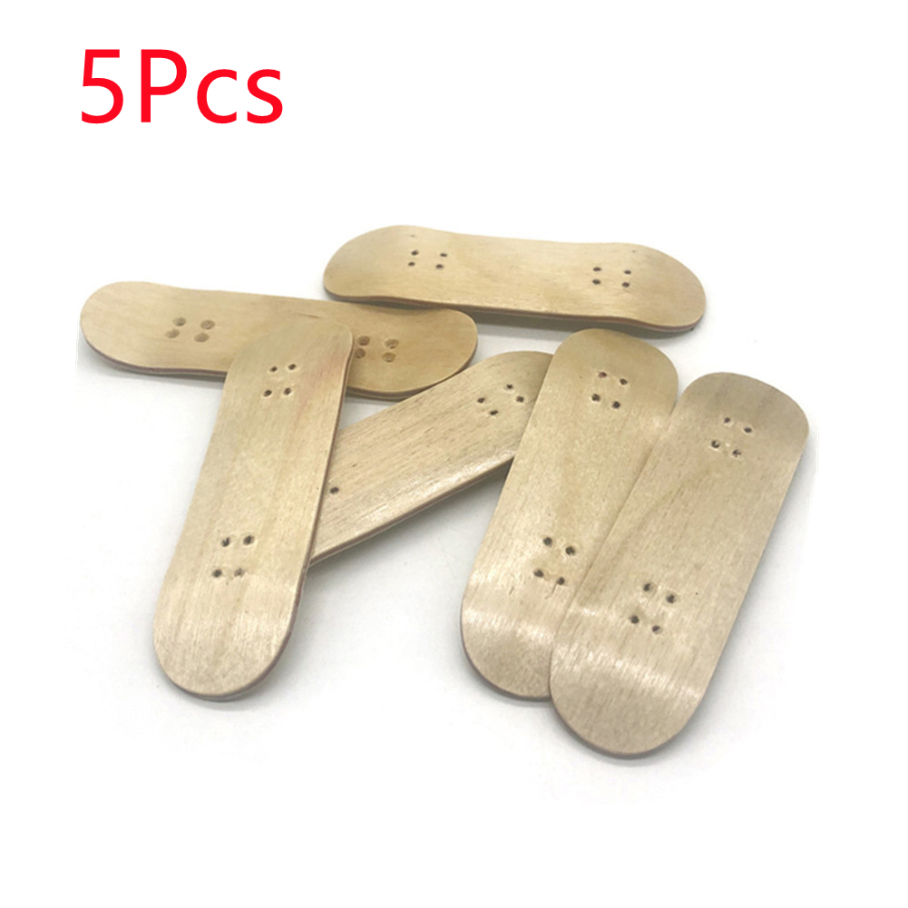 Tech Deck Accessories - 5pcs Handmade Wooden Fingerboards Lot Tech