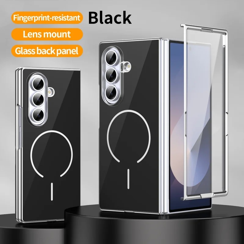 Tech Accessories Dropshipping - Glass Magnetic Folding Phone Case for