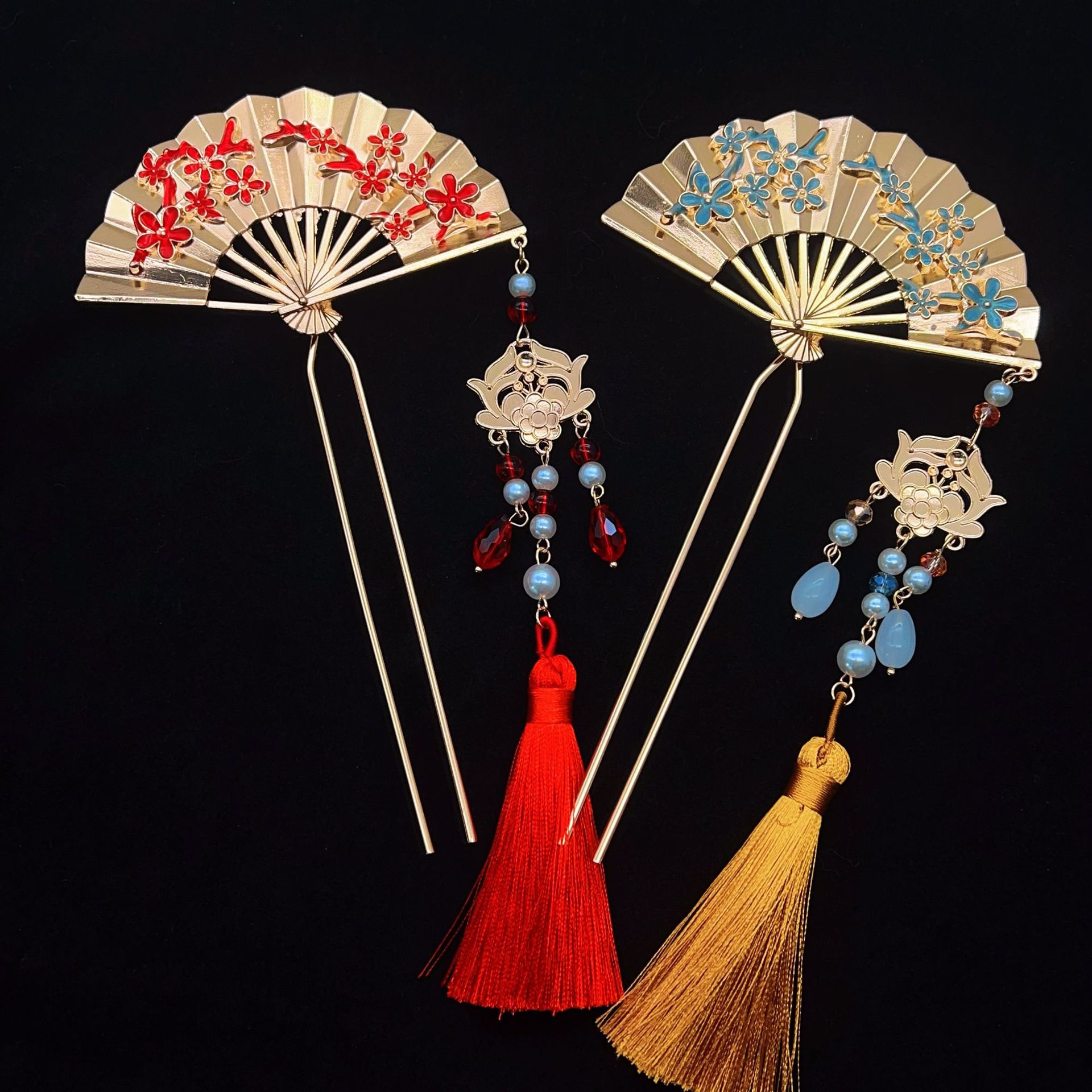 Hi Tech Accessories - New Chinese style national fan tassel