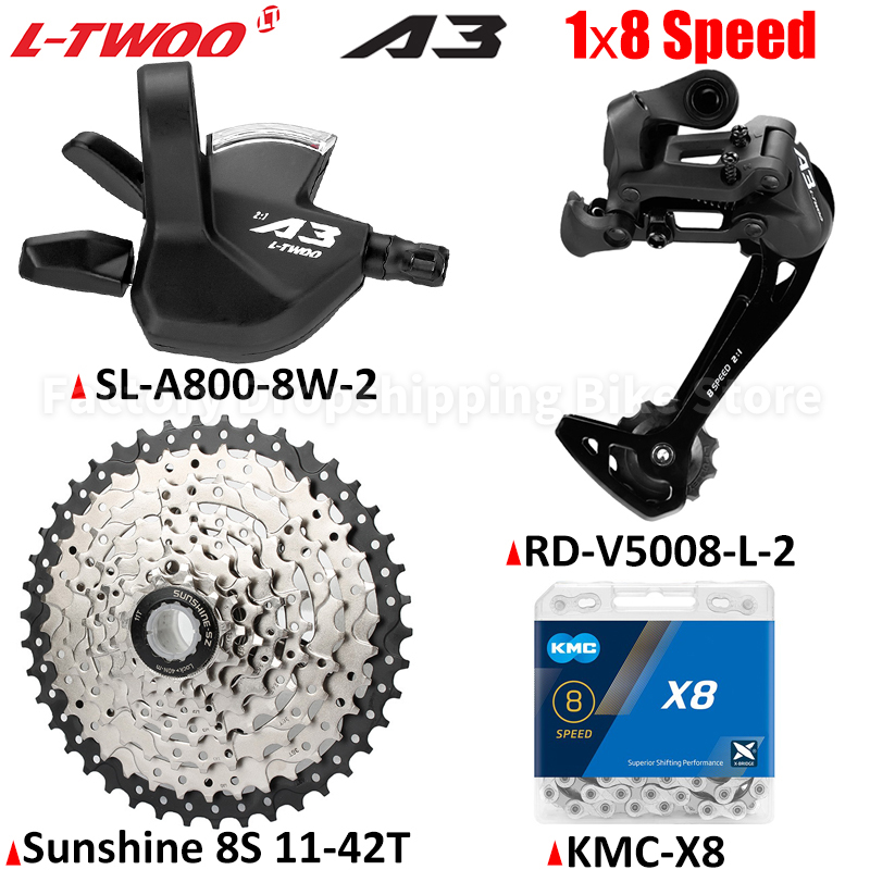 Tech Bike Accessories - LTWOO MTB Bike A3 1x8 Speed