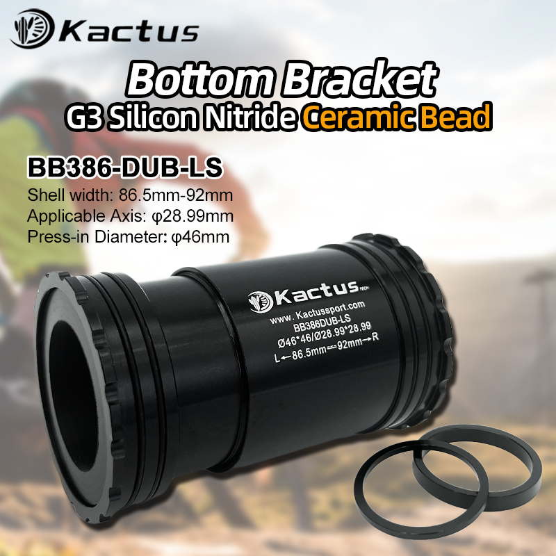 Tech Bike Accessories - KACTUS BB386 Bottom Bracket DUB 29mm