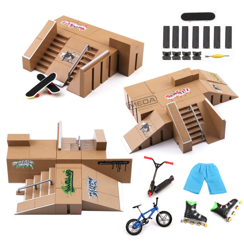 Tech Deck Accessories - Tech Practice Deck Finger Skatepark Kit