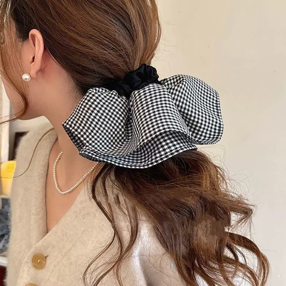 Extra Large Plaid Hair Ties El - огляд і ціна Hi Tech Accessories