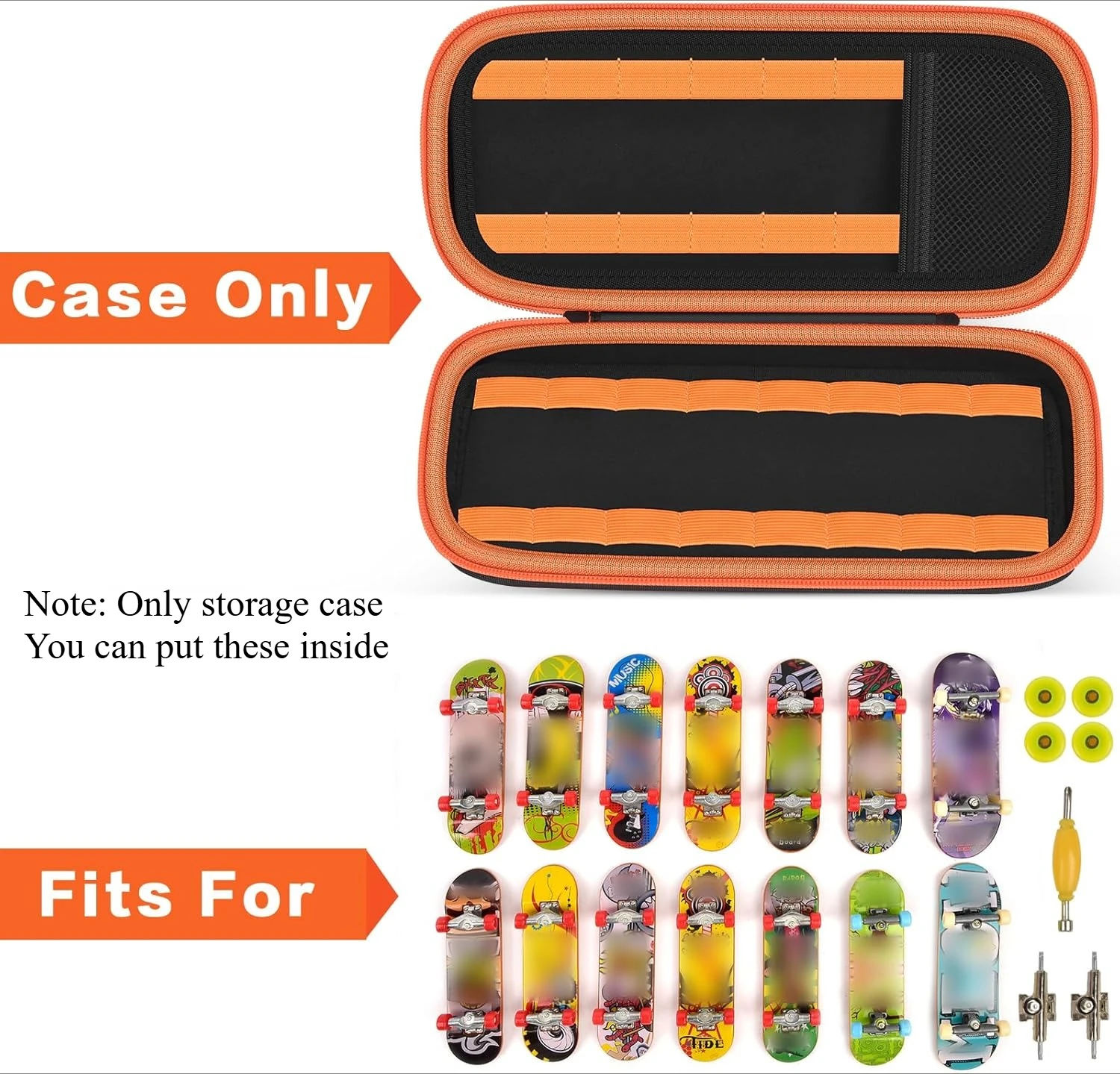 Finger Skateboard Case for TEC - огляд і ціна Tech Deck Accessories