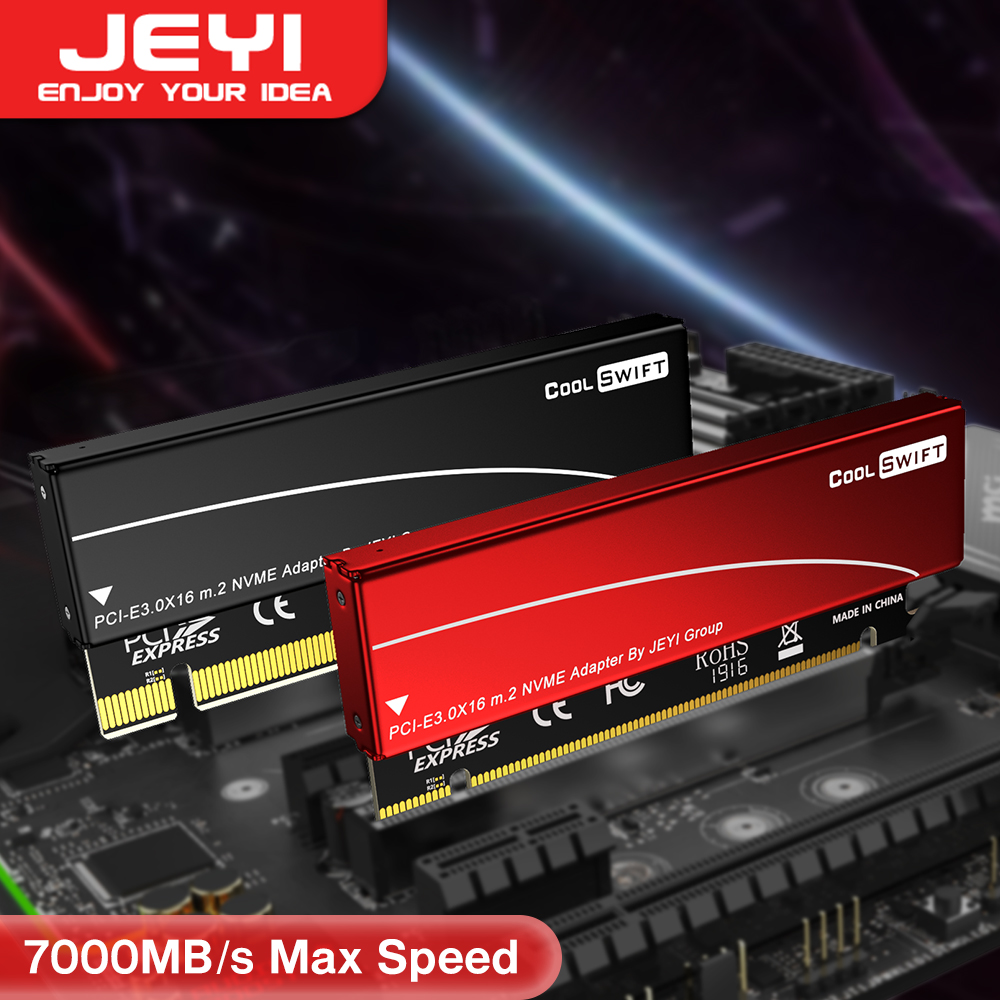 JEYI M.2 NVME To PCIE 4.0 X16  - огляд і ціна Samsung Ssd 990 Pro