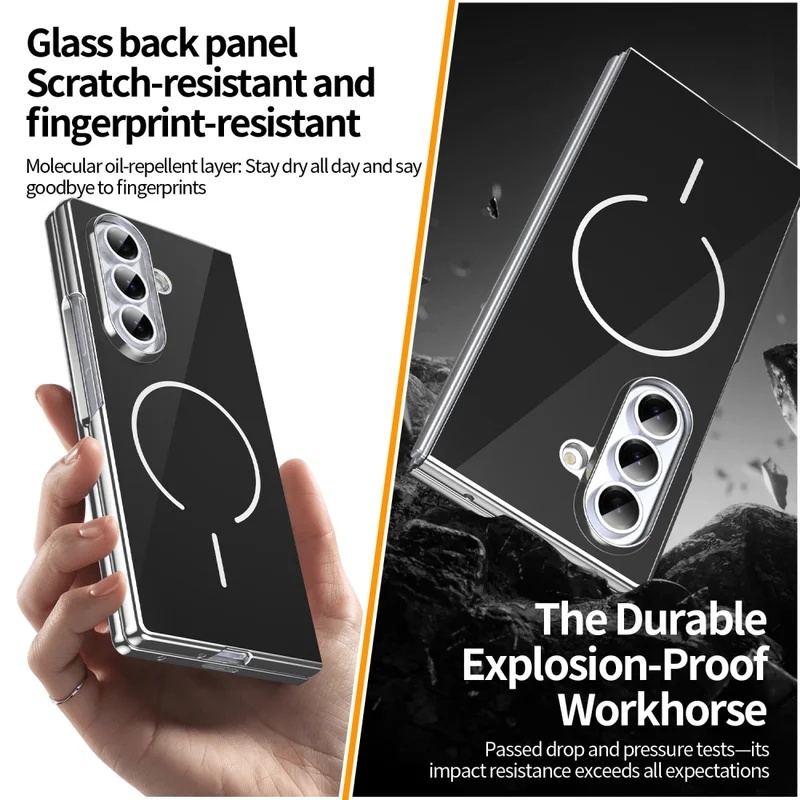Glass Magnetic Folding Phone C - огляд і ціна Tech Accessories Dropshipping