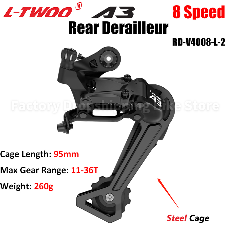LTWOO MTB Bike A3 1x8 Speed De - огляд і ціна Tech Bike Accessories