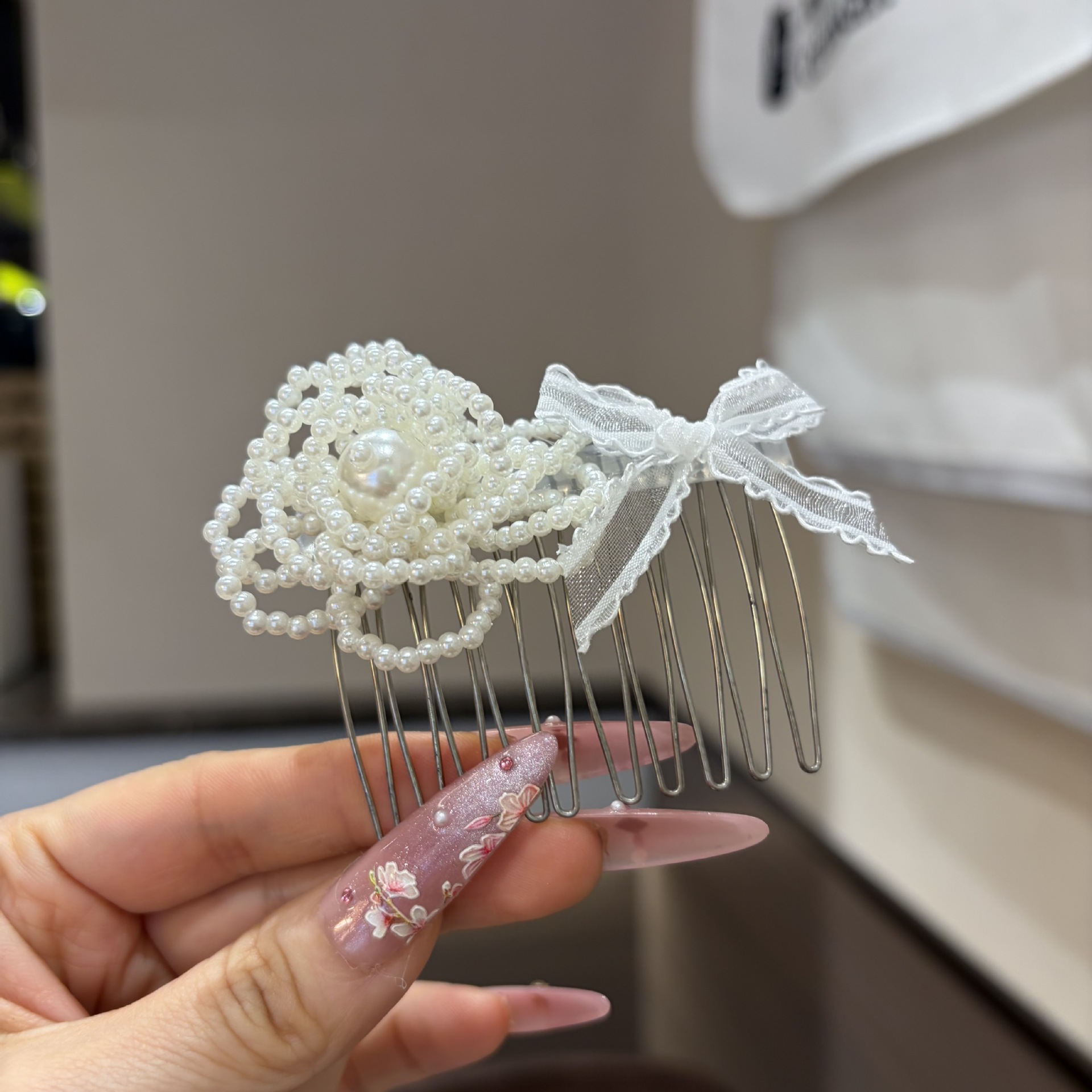 Fashionable floral pearl upsid - огляд і ціна Hi Tech Accessories
