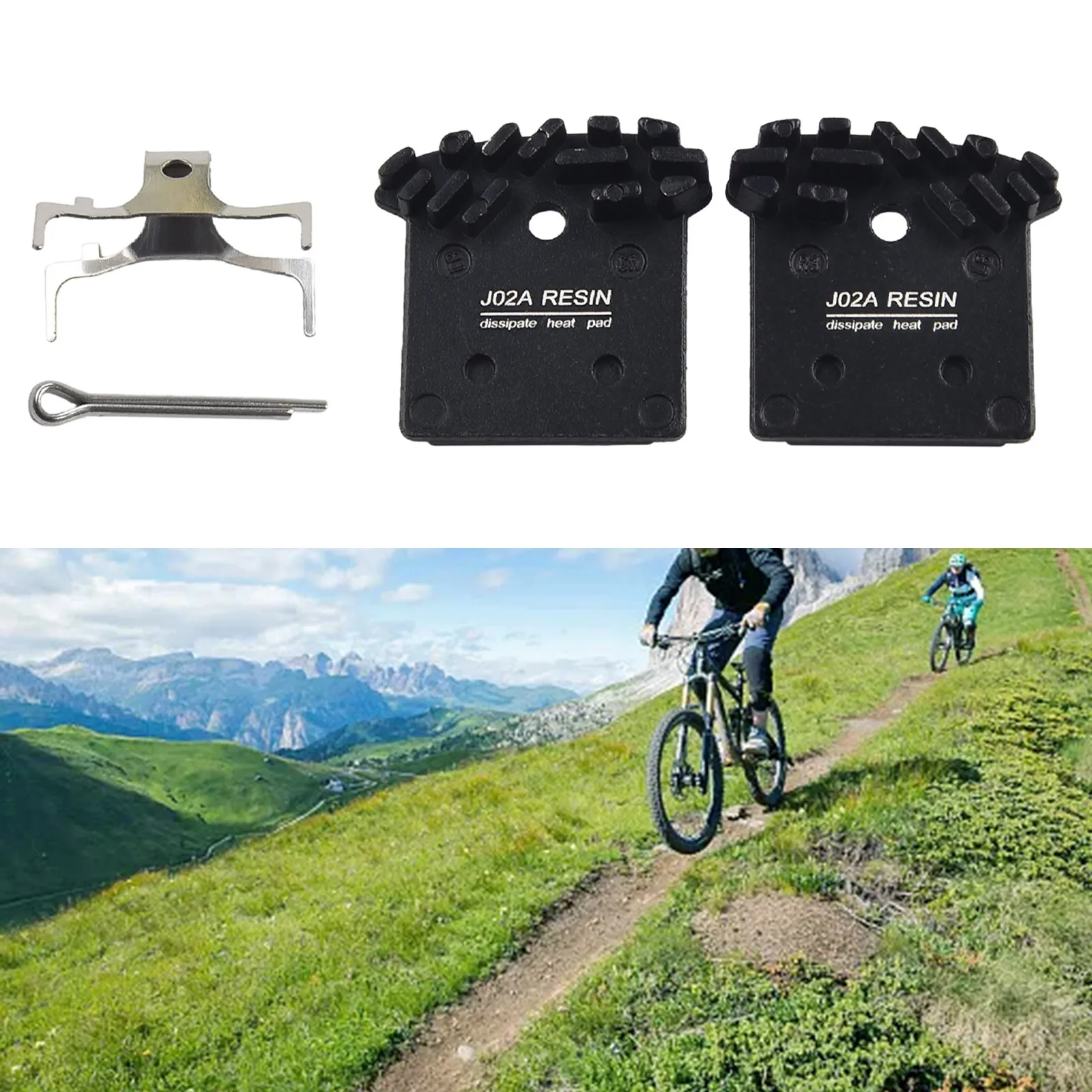 1pair Disc Brake For Pads For  - огляд і ціна Tech Bike Accessories