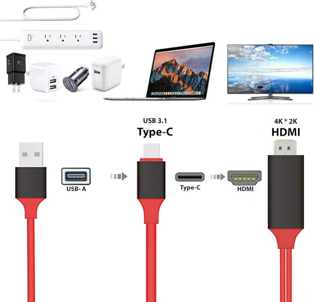 2M 4K Type-C to HDMI Adapter w - огляд і ціна Usb C To Hdmi