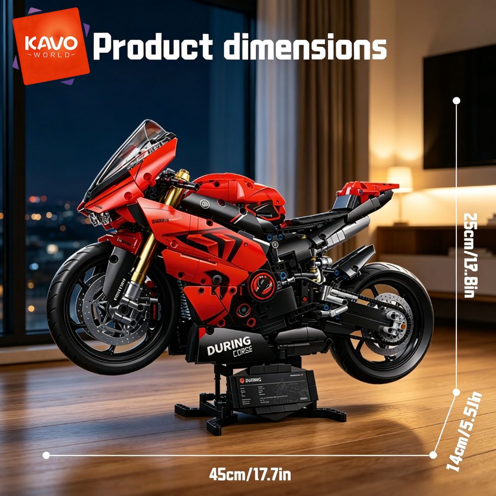 KAVOWORLD 1:5 Scale Building B - огляд і ціна Tech Bike Accessories