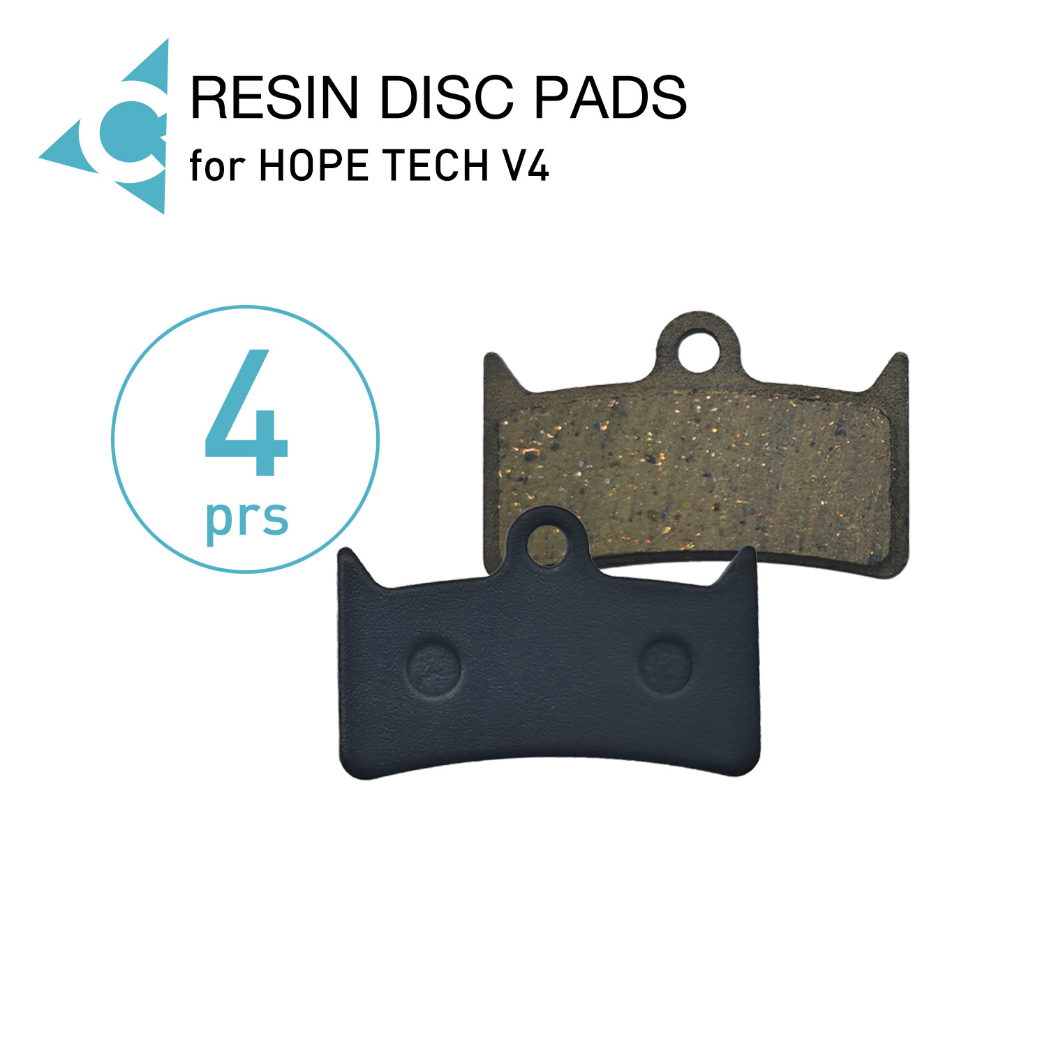 4 Pairs Bicycle Disc Brake Pad - огляд і ціна Tech Bike Accessories