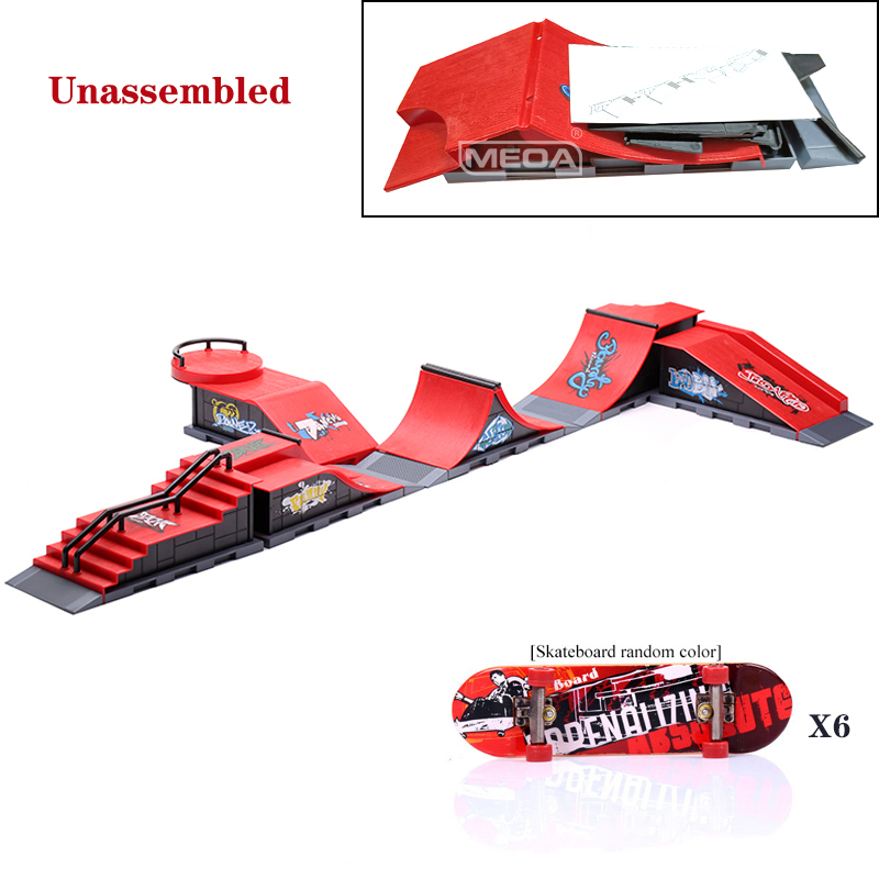 6 In 1 Finger Skateboards DIY  - огляд і ціна Tech Deck Accessories