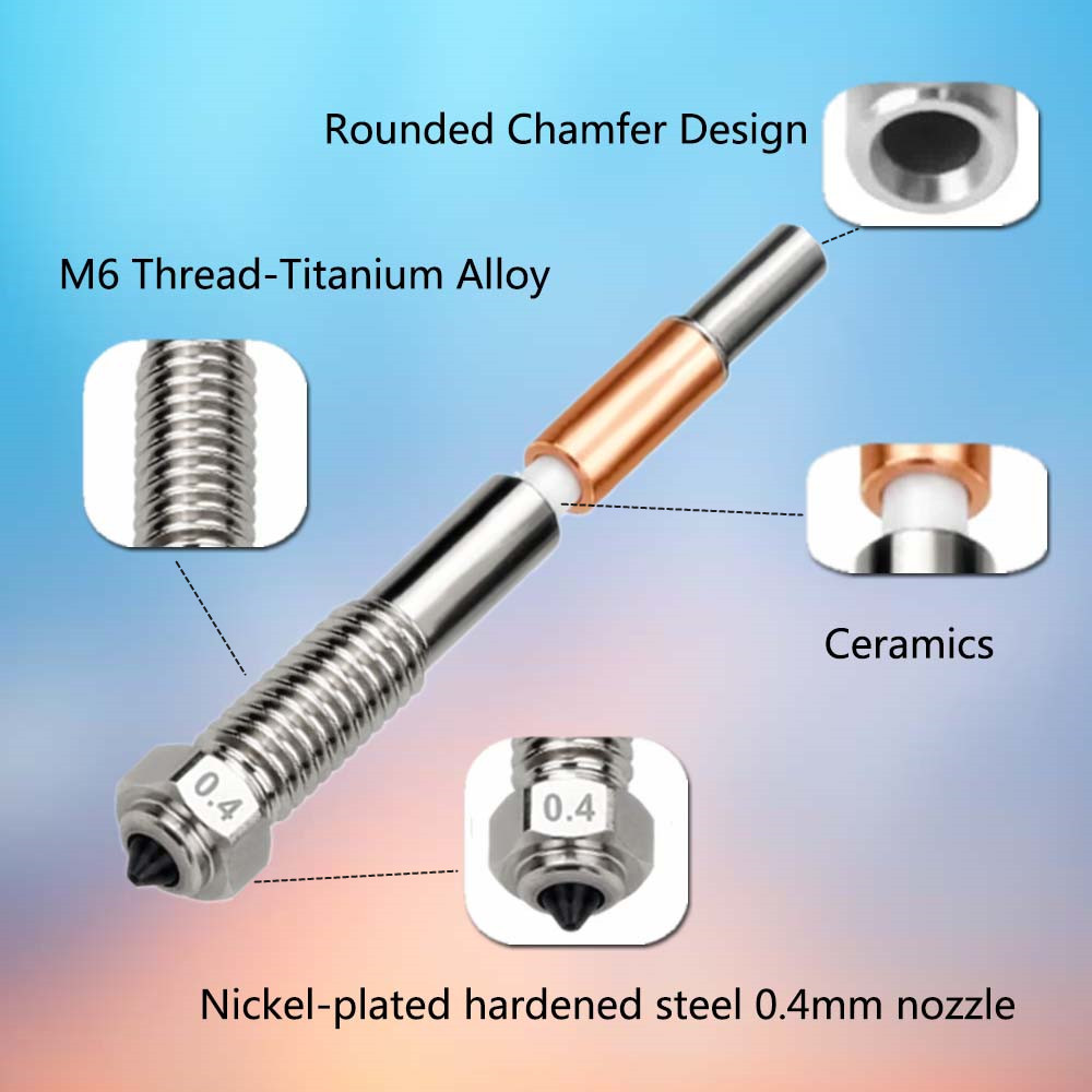 For QIDI Plus 4 Bimetal Nozzle - огляд і ціна Tech Accessories Store