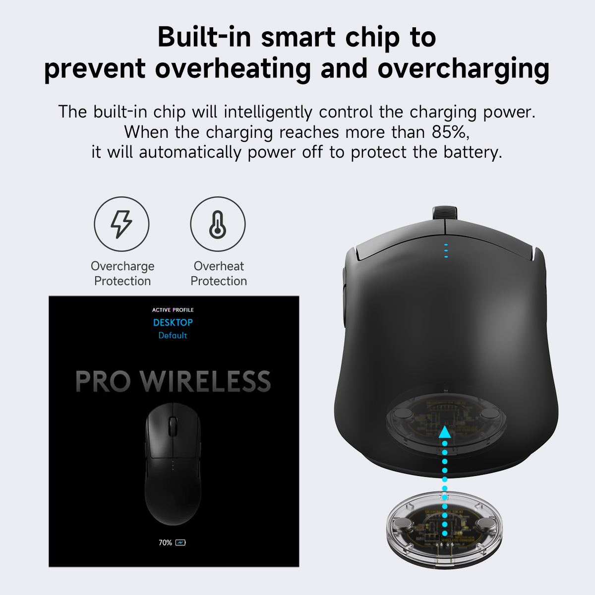 Qi Wireless Mouse Module for L - огляд і ціна Logitech Mouse G Pro X Superlight